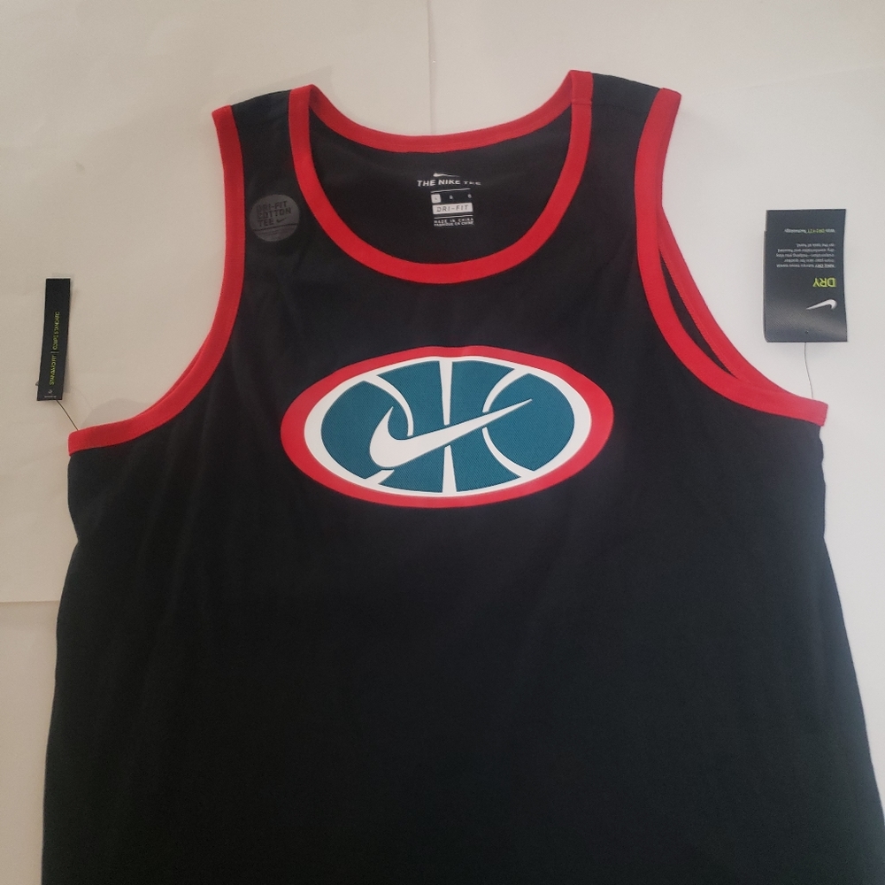 Nike Mens Dri-Fit Cotton Tank Top - Picture 8 of 9